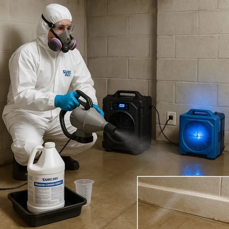 Sanitization and Odor Removal process in West Richland, WA