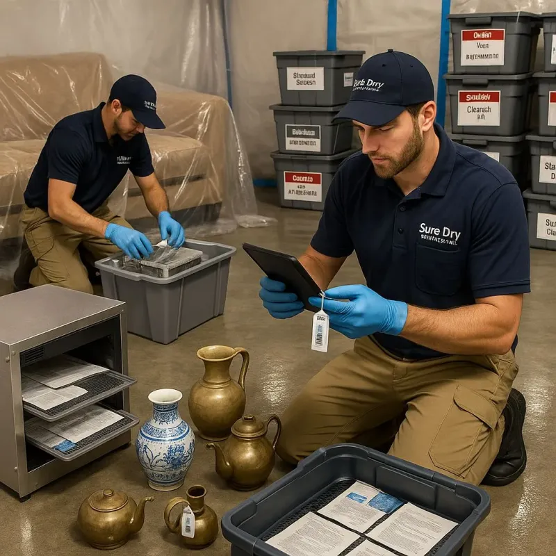 Content Protection and Restoration process in West Richland, WA
